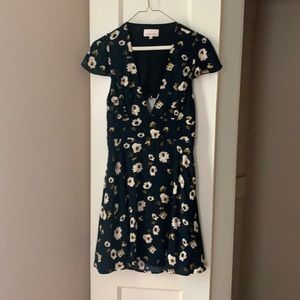 Aritzia Sunday Best Rand Floral Cutout Dress